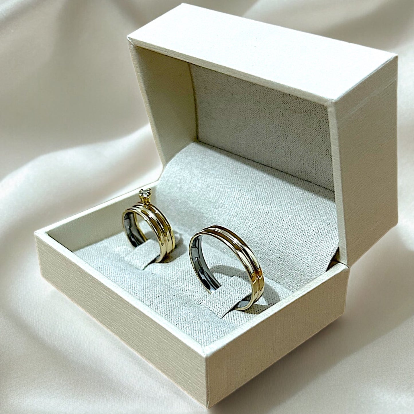 Alianças Amaré 18k 4mm