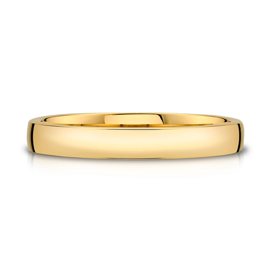 Aliança 3mm Tradicional em Ouro 18k