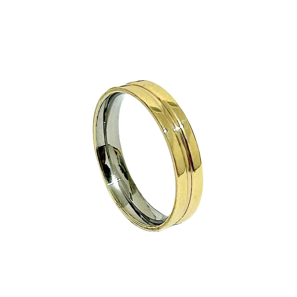Alianças Amaré 18k 4mm
